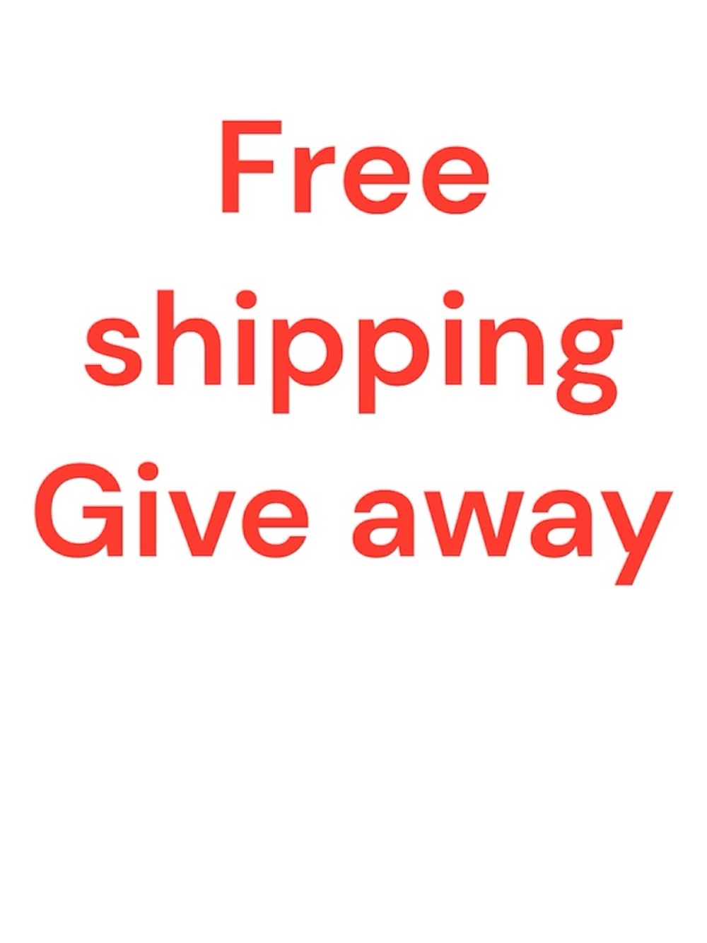 Give Away